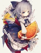 东方幻想乡里一些很可爱的动漫少女，女孩图片