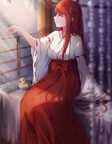 江南老贼的上衫绘梨衣超清二次元动漫插画美图