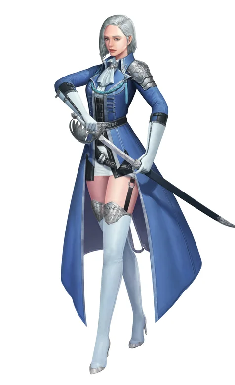 欧美古典女剑士简洁插画手机壁纸 – 高清 桌面壁纸 开放版权素材 免费下载 手机电脑通用背景图