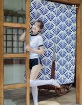 学生装运动美少女复古日式小屋清新迷人夏日写真图片