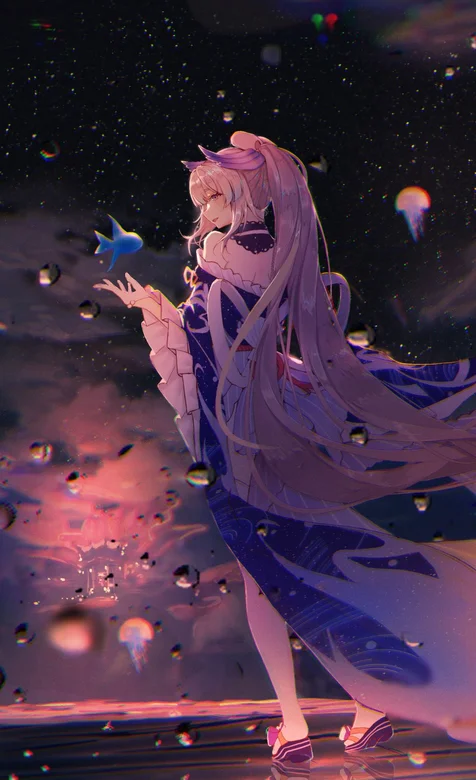 海中梦幻少女 – 高清 桌面壁纸 开放版权素材 免费下载 手机电脑通用背景图