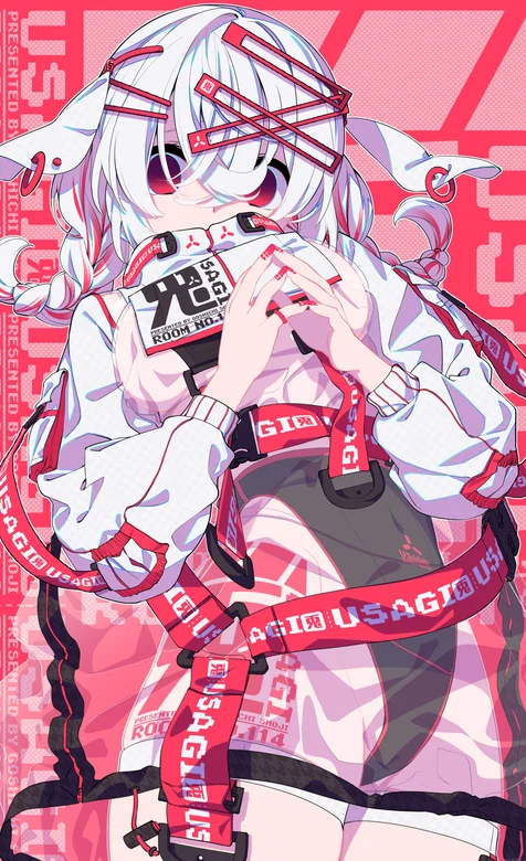 数码风可爱的动漫少女海报手机壁纸 – 高清 桌面壁纸 开放版权素材 免费下载 手机电脑通用背景图-1
