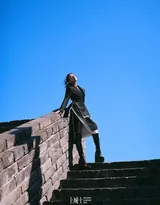 迪丽热巴漫游古都西安唯美写真