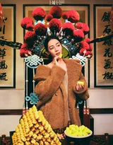 迪丽热巴漫游古都西安唯美写真