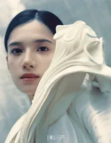 张婧仪化身温柔的东方美人宁静茶坞写真图片