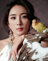 杨幂栩栩华生时尚文化大赏红毯造型写真，优雅动人又不失个性气场