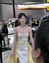 美艳车模摄影艺术照图片