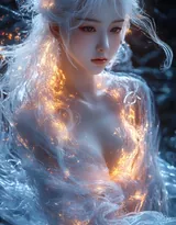 温柔似水，精致而美丽的女人 美到窒息