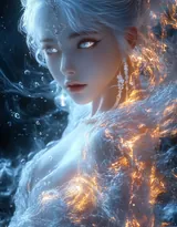 温柔似水，精致而美丽的女人 美到窒息