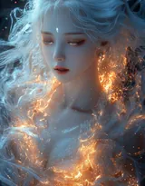 温柔似水，精致而美丽的女人 美到窒息