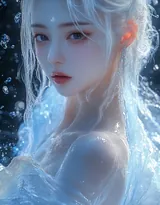 温柔似水，精致而美丽的女人 美到窒息