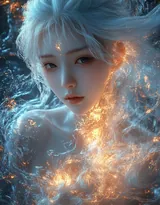 温柔似水，精致而美丽的女人 美到窒息