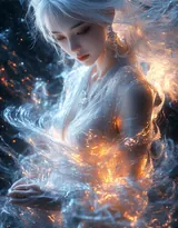 温柔似水，精致而美丽的女人 美到窒息