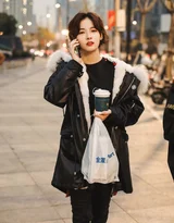 短发女星内地女歌手赵粤生活照合集