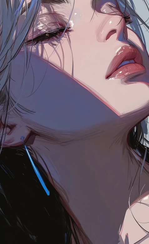 手绘美女·唯美写实光影 艺术感手机壁纸 – 高清 桌面壁纸 开放版权素材 免费下载 手机电脑通用背景图