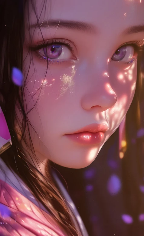 和服古风形象·梦幻暖光意境 国风唯美手机壁纸 – 高清 桌面壁纸 开放版权素材 免费下载 手机电脑通用背景图