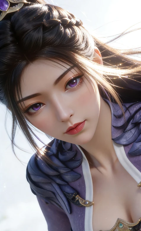 国漫古风女神元瑶·紫眸华裳·唯美仙侠壁纸推荐 – 高清 桌面壁纸 开放版权素材 免费下载 手机电脑通用背景图