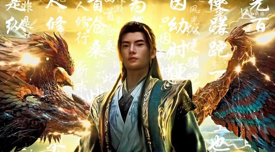 韩立·风雷翅 国风《凡人修仙传》动态电脑壁纸 – 高清 桌面壁纸 开放版权素材 免费下载 手机电脑通用背景图