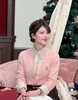 赵露思·时尚优雅风 卡其外套穿搭 明星活动高清图