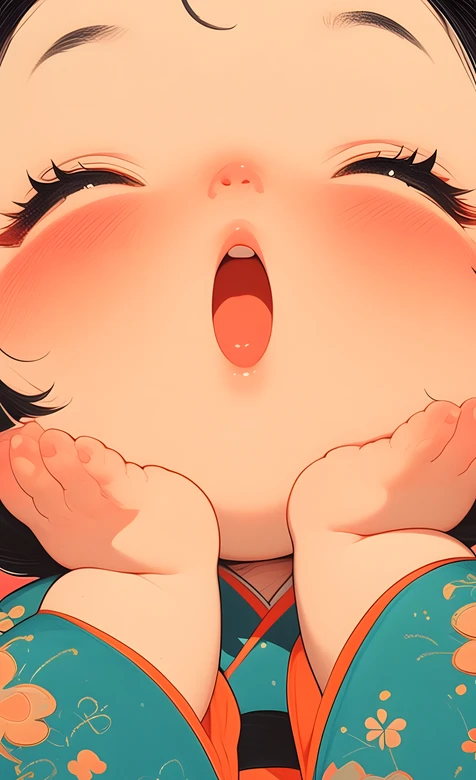 Q版和风娃娃·治愈系日式插画 手机壁纸 – 高清 桌面壁纸 开放版权素材 免费下载 手机电脑通用背景图