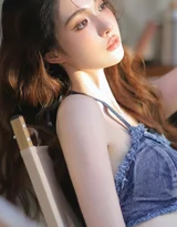 长发氛围感女生·唯美写实风 高热度清新人像写真