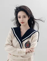 学院风水手服长发女生 日系清新写真女生图片推荐