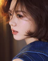 赵今麦·短发牛仔造型 时尚氛围感写真 明星时尚美图