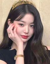 韩系甜妹双麻花辫+卡通发夹 温柔氛围感女生头像参考