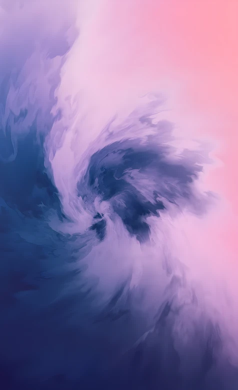 抽象流体漩涡·唯美梦幻风超火渐变手机壁纸