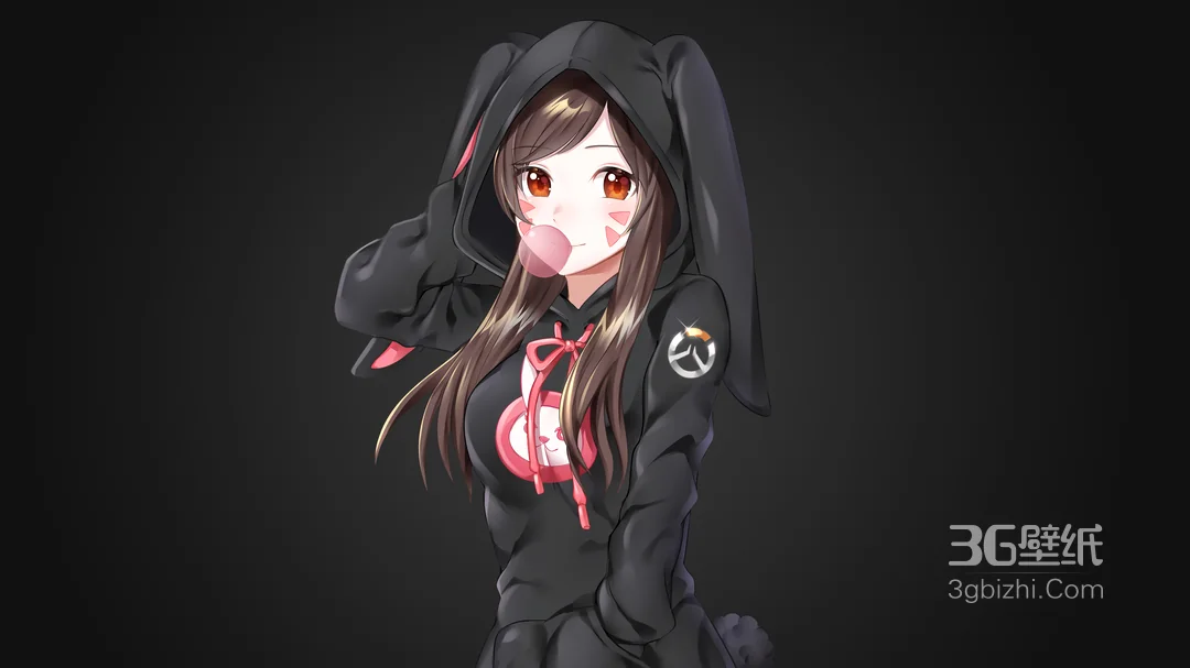 小兔子服饰少女