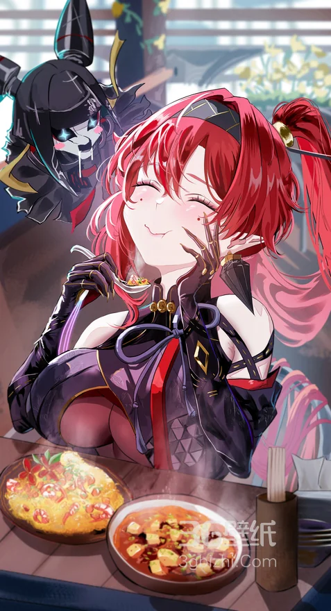 游戏《鸣潮》中角色吟霖可爱