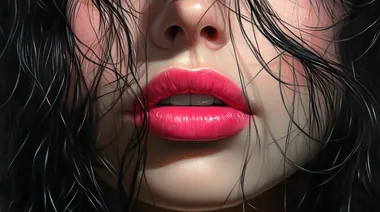 红唇、性感的欧美美唇壁纸