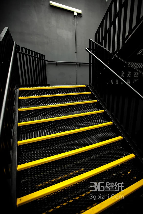 黄色楼梯