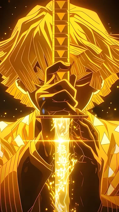 我妻善逸、握剑