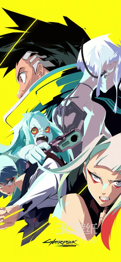 赛博封面剪影系列