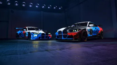 BMW M4拉花碳纤维