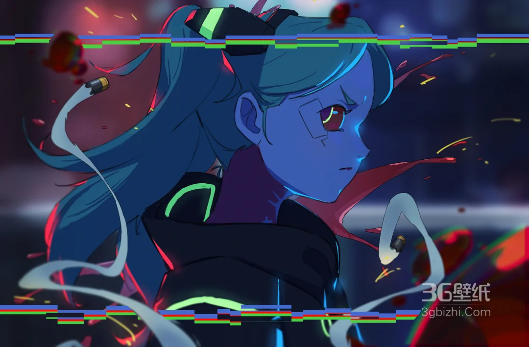 很飒的动漫女孩