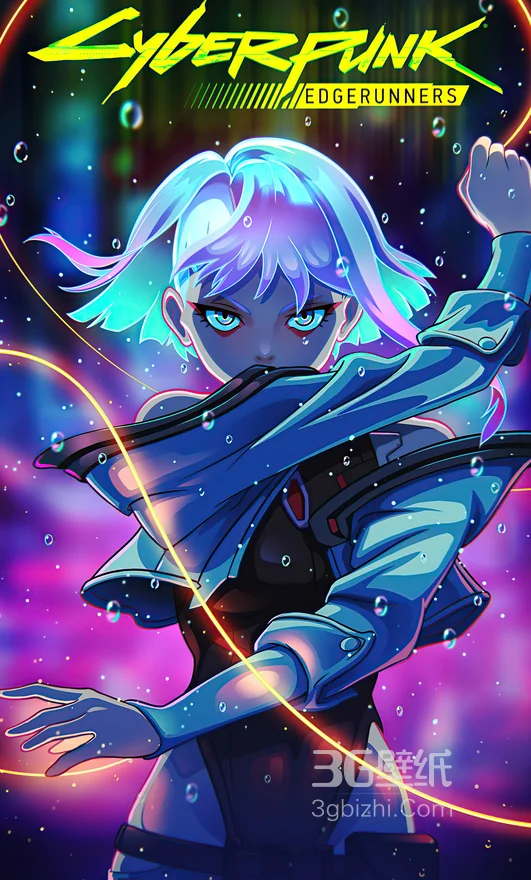 潮流赛博封面女