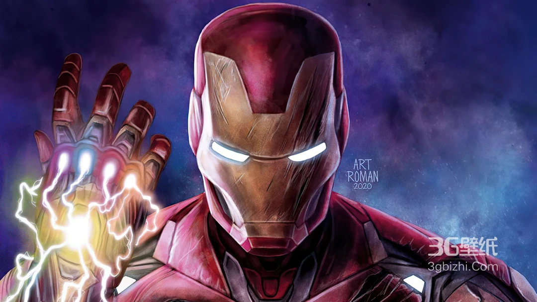 钢铁侠宝石手套